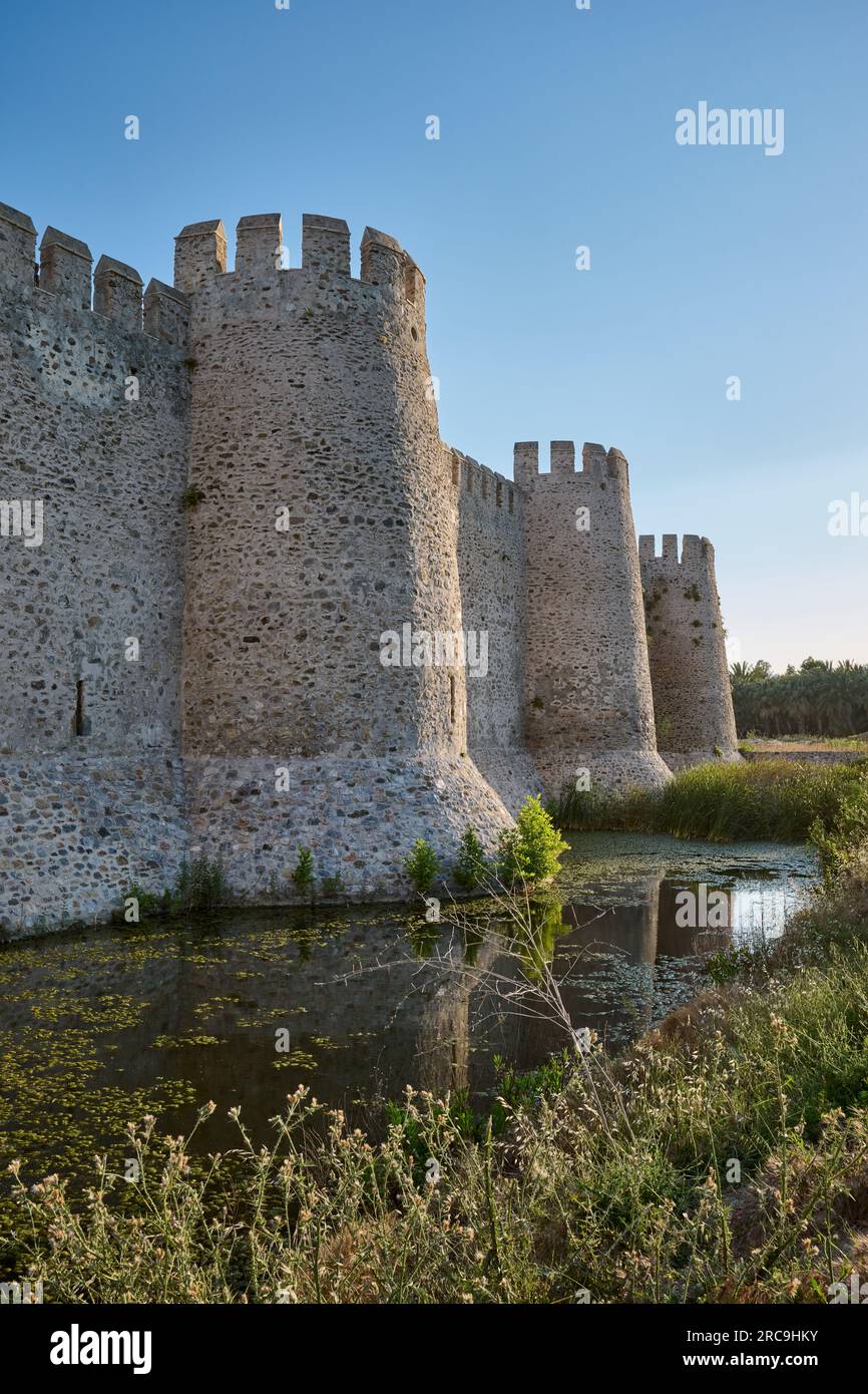 Mamure Kalesi mittelalterliche Burg, Anamur, Tuerkei |Château médiéval de Mamure, Anamur, Turquie| Banque D'Images