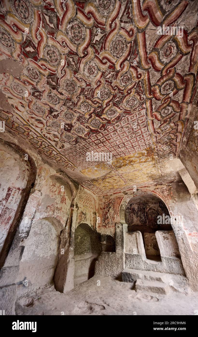 Aziz Stephanos Kirche im Keslik Kloster, Kappadokien, Anatolien, Tuerkei |Aziz Stephanos église im Keslik Monastère, Cappadoce, Anatolie, Turquie| Banque D'Images