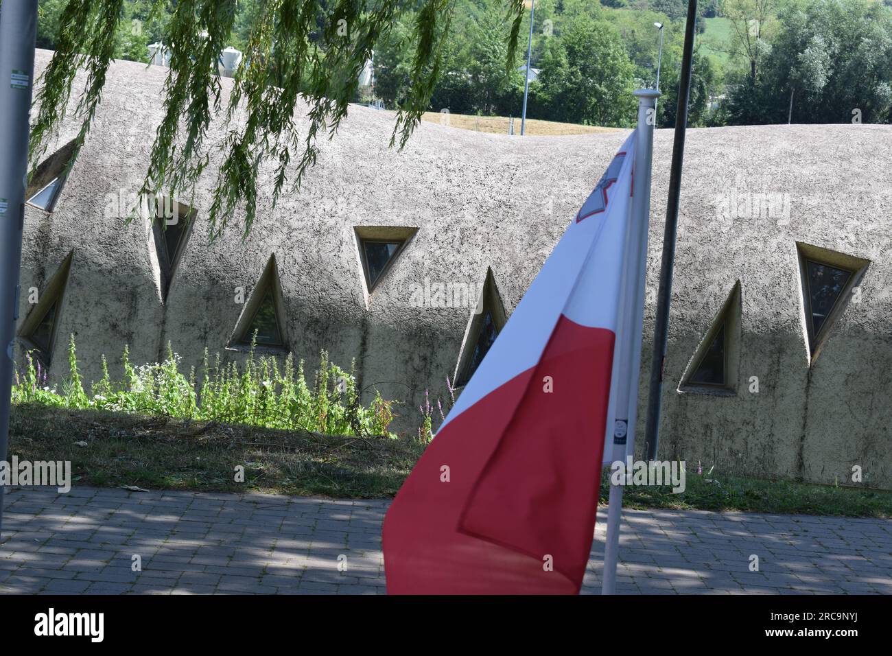 Drapeau de Malte Banque D'Images