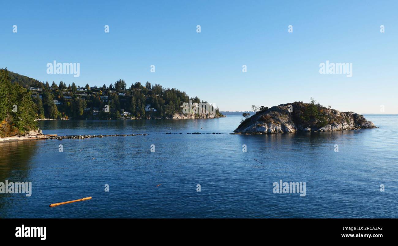 Saison d'automne au parc Whytecliff, West Vancouver, Colombie-Britannique, Canada Banque D'Images