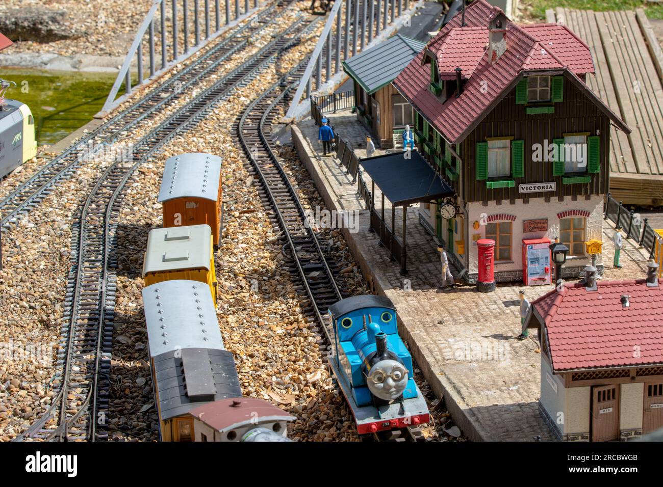 Photo d'une ville miniature Banque D'Images