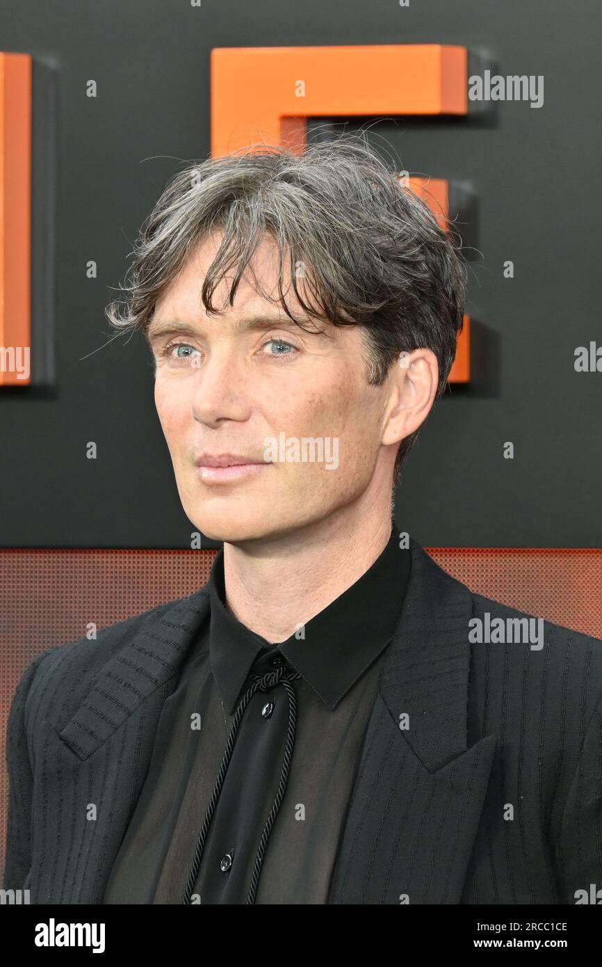 Londres, Royaume-Uni. 13 juillet 2023. Cillian Murphy à la première britannique d'Oppenheimer, à l'Odeon Luxe Leicester Square, Londres. Crédit : Nils Jorgensen/Alamy Live News Banque D'Images