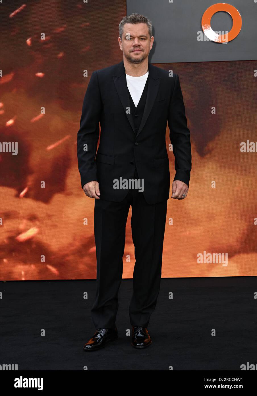 Londres Royaume Uni 13 Juillet 2023 Matt Damon La Premi re londres-royaume-uni-13-juillet-2023-matt-damon-la-premi-re