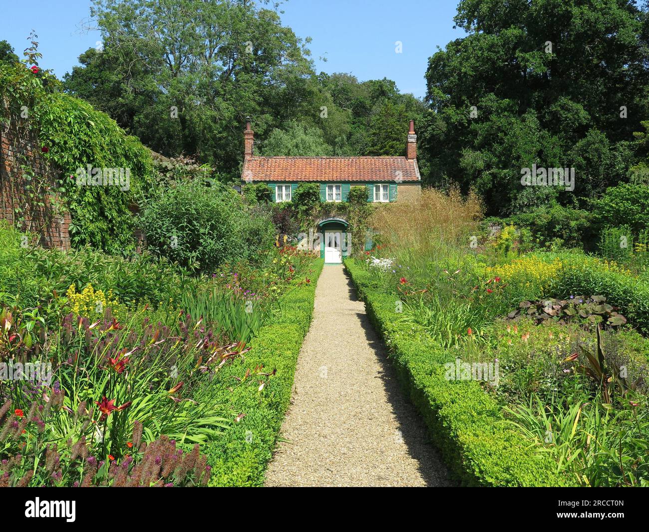 Jardins de Hoveton Hall Banque D'Images