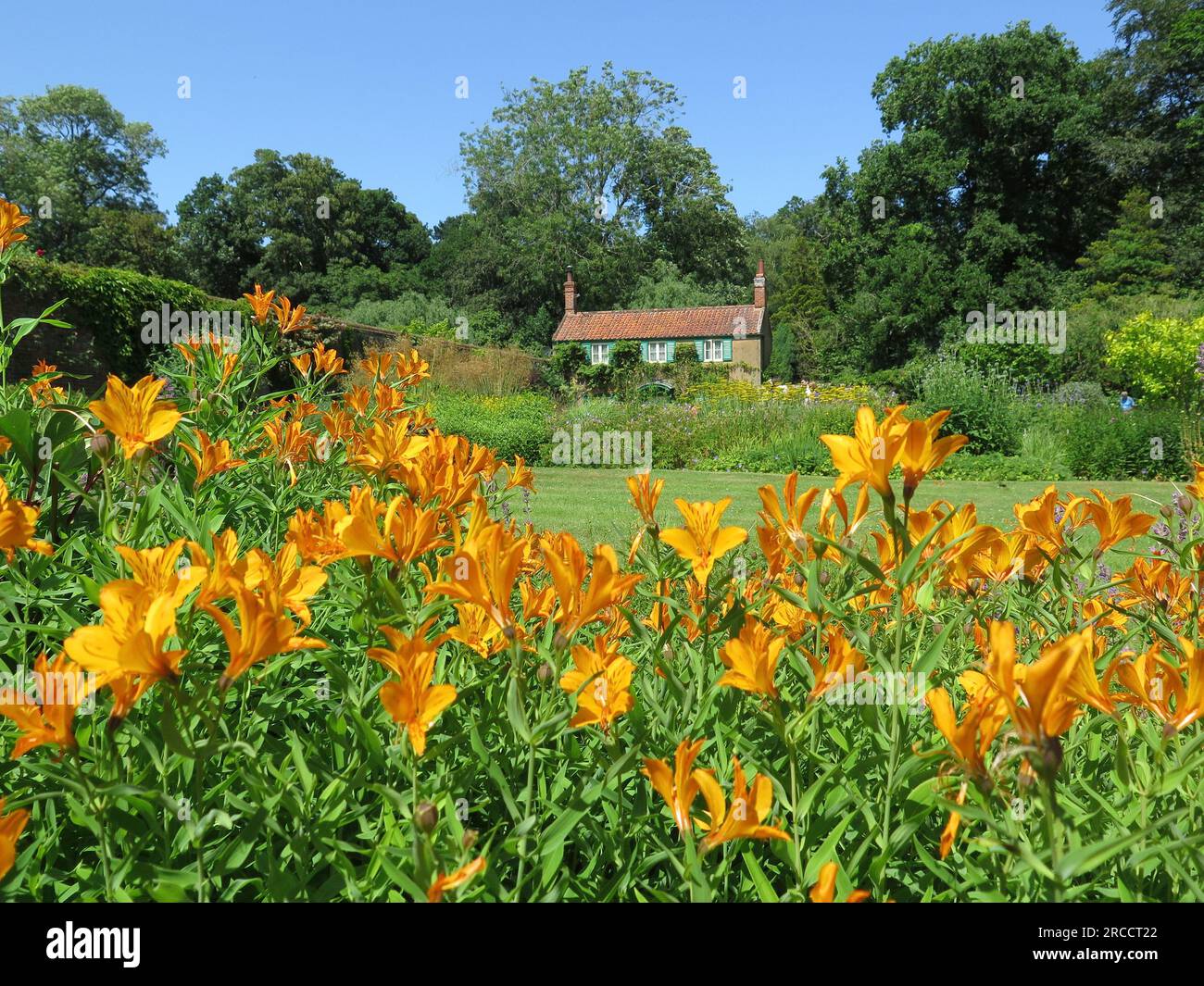 Jardins de Hoveton Hall Banque D'Images