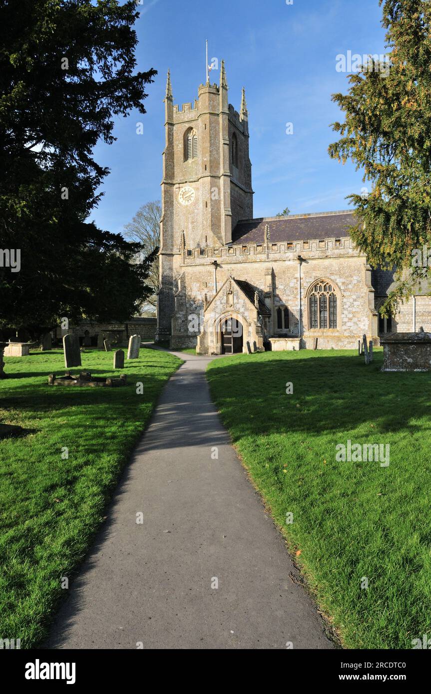 St James Church, Avebury, Wiltshire, Angleterre. Banque D'Images