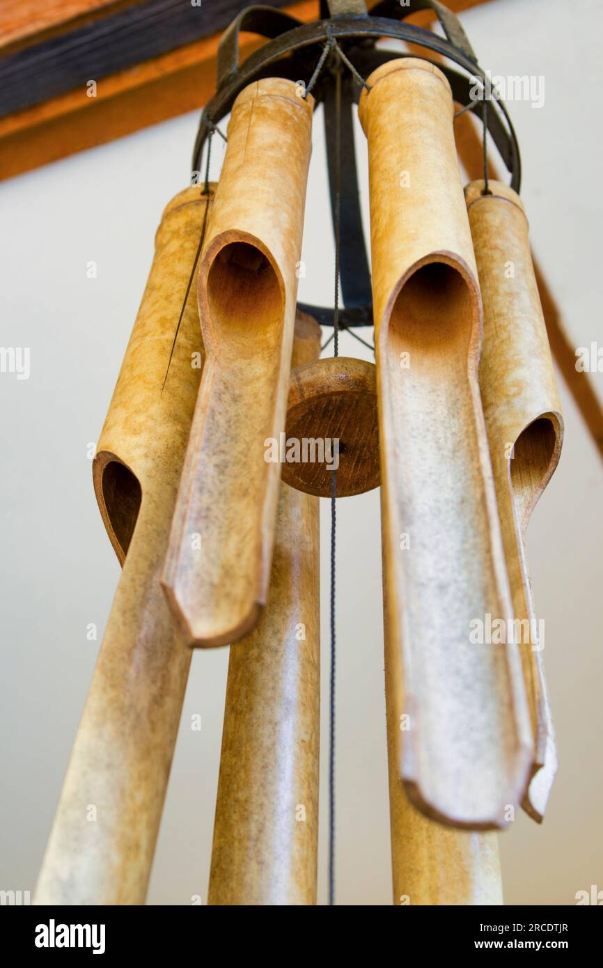 Carillon à vent bambou - fabrication artisanale
