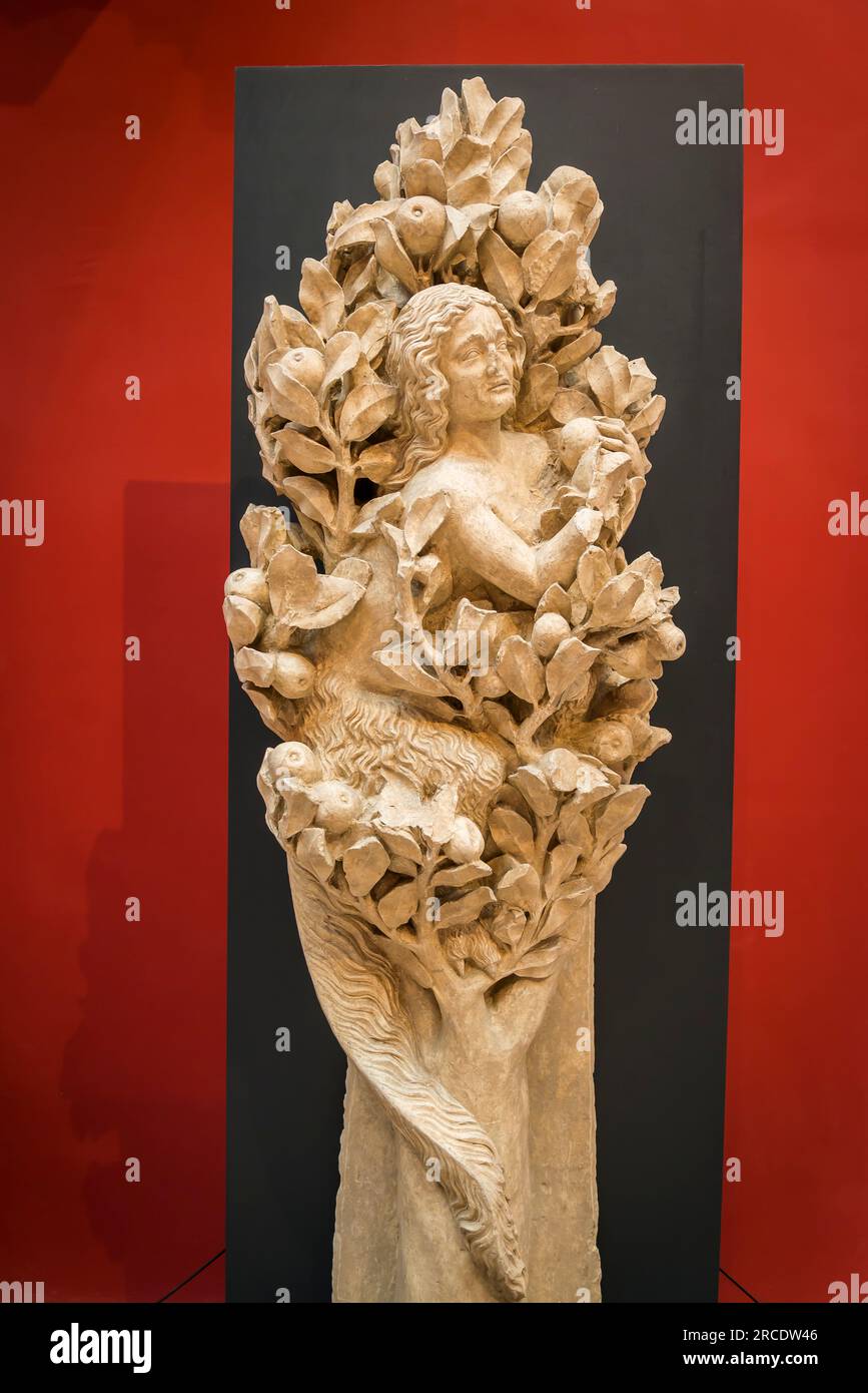 Architecture et sculpture médiévales, la Cité de l'architecture et du patrimoine, musée d'architecture et de monume Banque D'Images