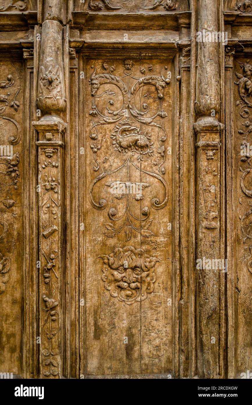 Architecture et sculpture médiévales, la Cité de l'architecture et du patrimoine, musée d'architecture et de monume Banque D'Images