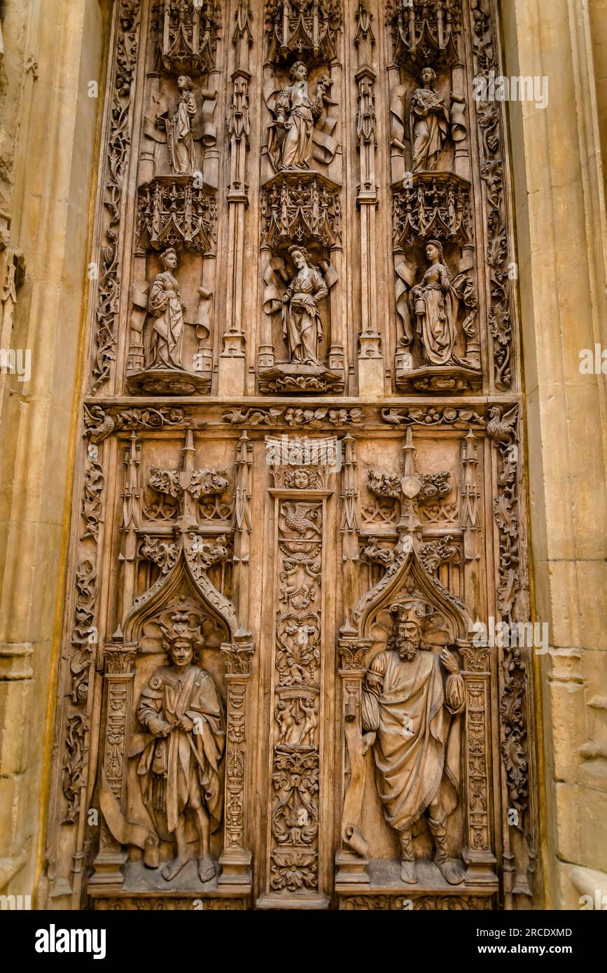 Architecture et sculpture médiévales, la Cité de l'architecture et du patrimoine, musée d'architecture et de monume Banque D'Images