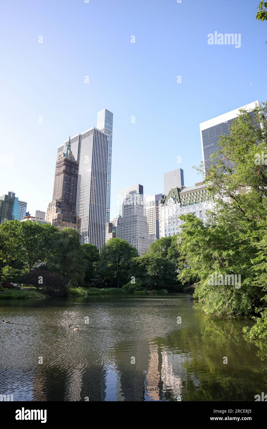 Photographié lors d'une promenade à travers Central Park. Banque D'Images