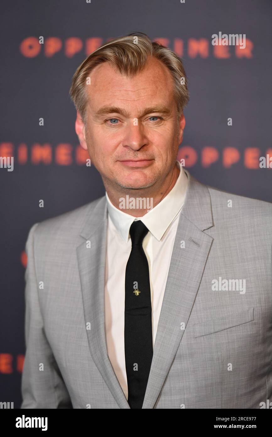 Première d'Oppenheimer au Cinéma le Grand Rex Banque D'Images
