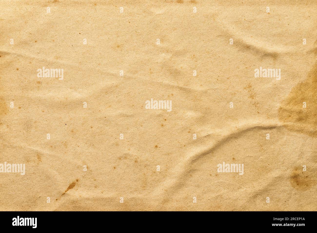 fond de texture de papier patiné, page vintage comme modèle avec espace de copie Banque D'Images