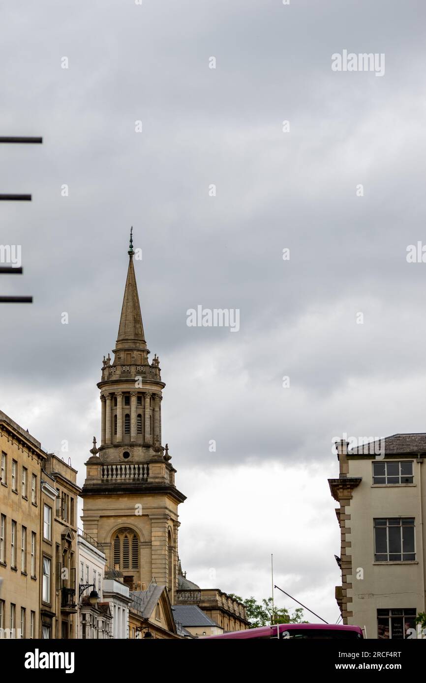 Photo unique de l'architecture à Bath Banque D'Images