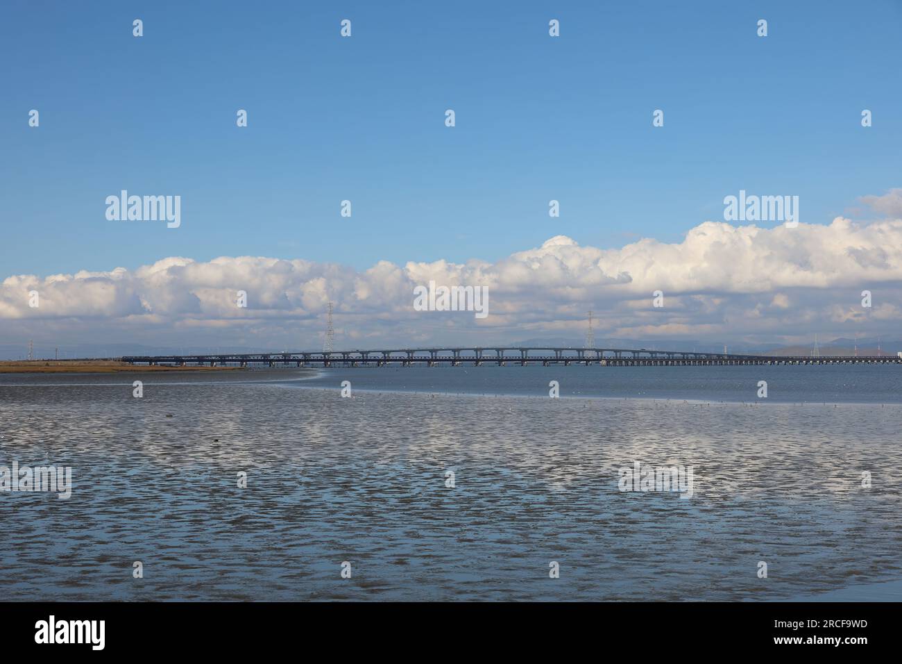 photo du pont dumbarton depuis ravenswood park california Banque D'Images