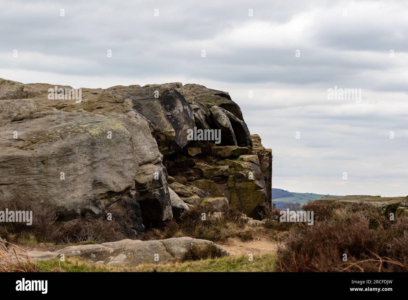 Belles images de vue prises avec une caméra à Ilkley Banque D'Images Belles images de vue prises avec une caméra à Ilkley Banque D'Images