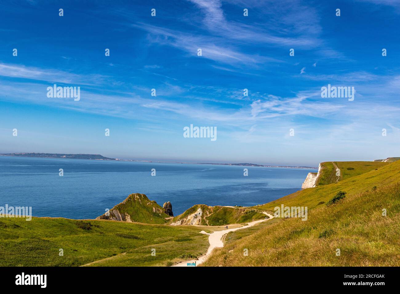 Belle photo de paysage prise à la Durdle Door Banque D'Images