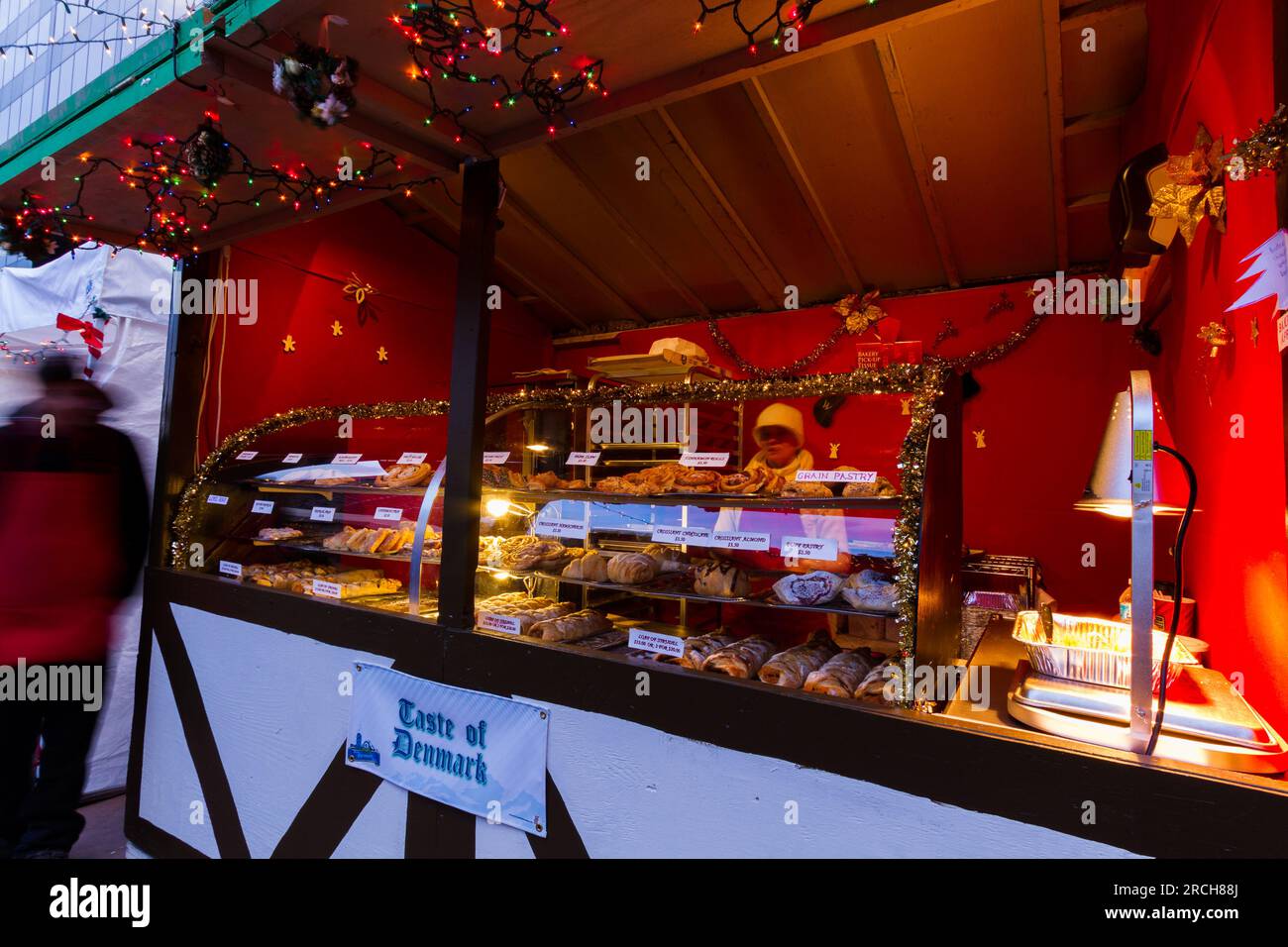 Marché de Noël Banque D'Images