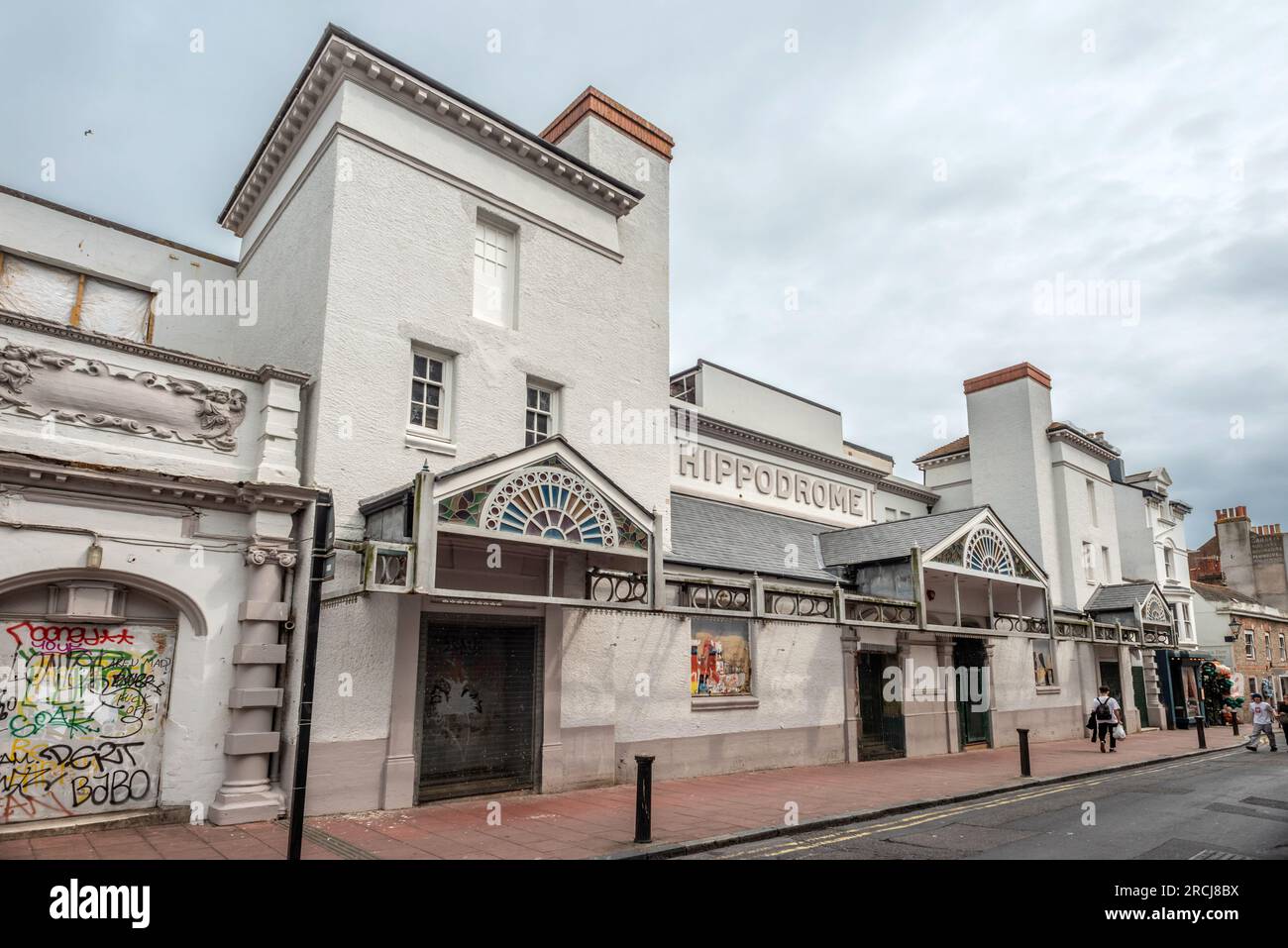 Brighton, 4 juillet 2023 : l'Hippodrome Banque D'Images