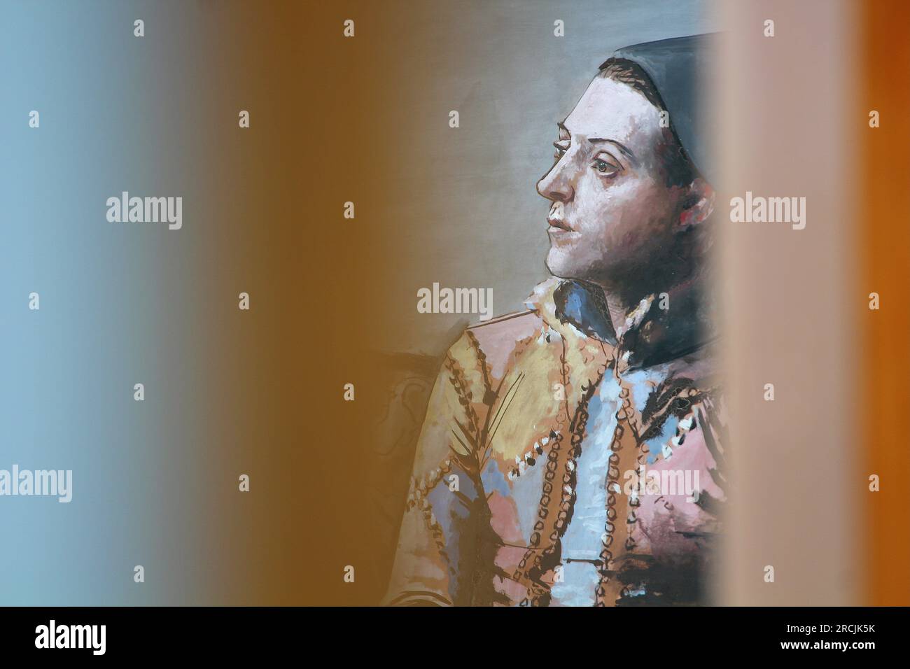 Pablo Picasso, Harlequin Assist, Bâle, Basel-Stadt, Suisse Banque D'Images