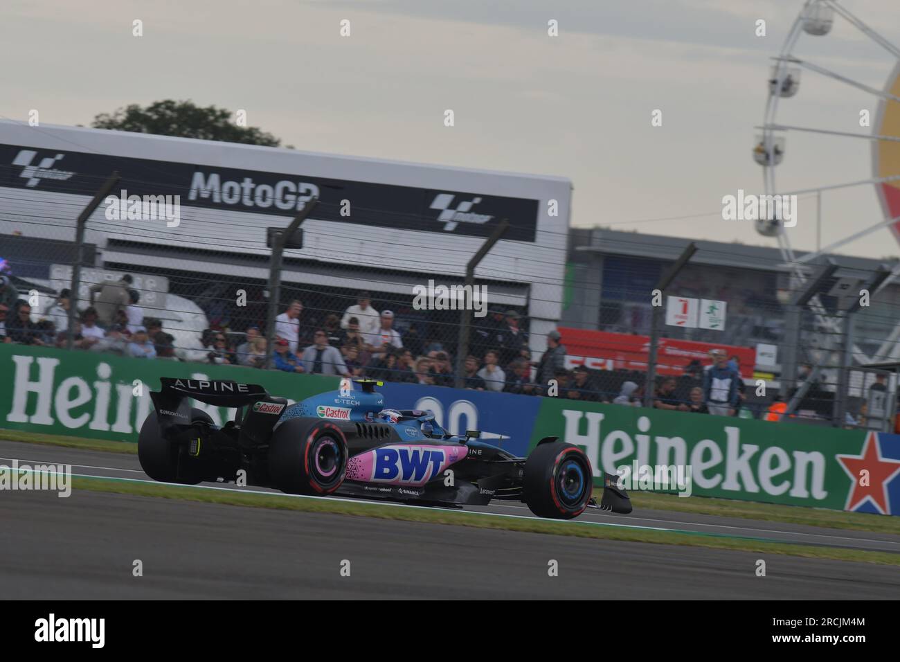 Pierre Gasly 2023 Grand Prix de Grande-Bretagne Aramco Banque D'Images