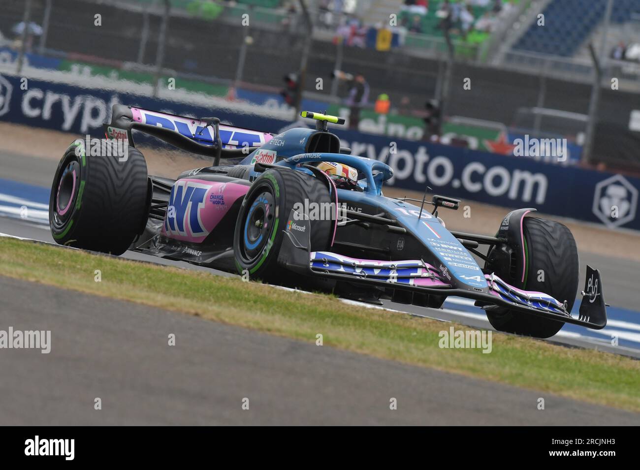 Pierre Gasly 2023 Grand Prix de Grande-Bretagne Aramco Banque D'Images