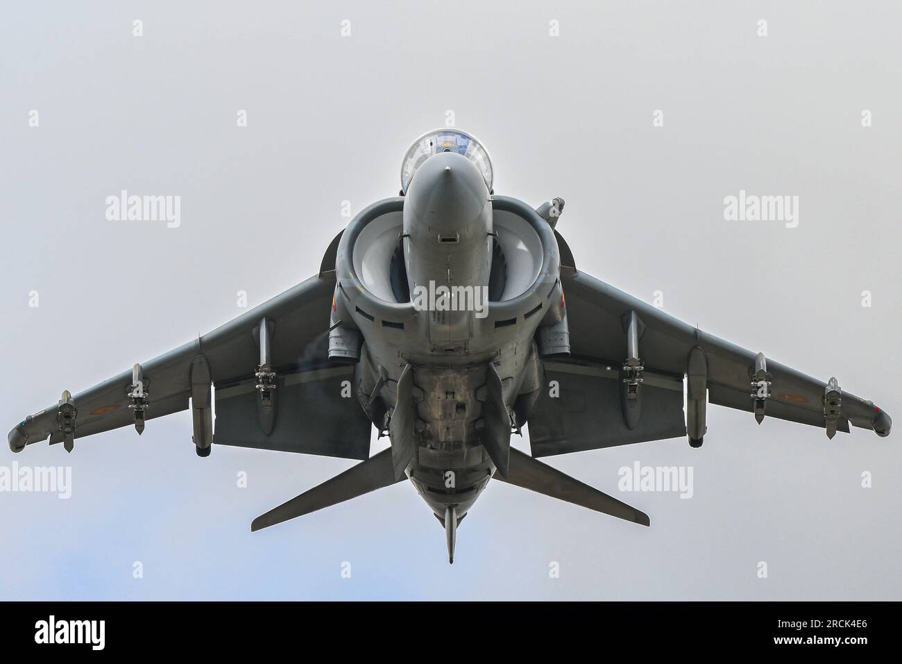 RAF Fairford, Gloucestershire, Royaume-Uni. 15 juillet 2023. McDonnell Douglas EAV-8B Harrier II - 9 Escuadrilla- Marine espagnole lors du Royal International Air Tattoo à RAF Fairford, Gloucestershire le samedi 15 juillet 2023. (Photo : Jon Hobley | MI News) crédit : MI News & Sport / Alamy Live News Banque D'Images