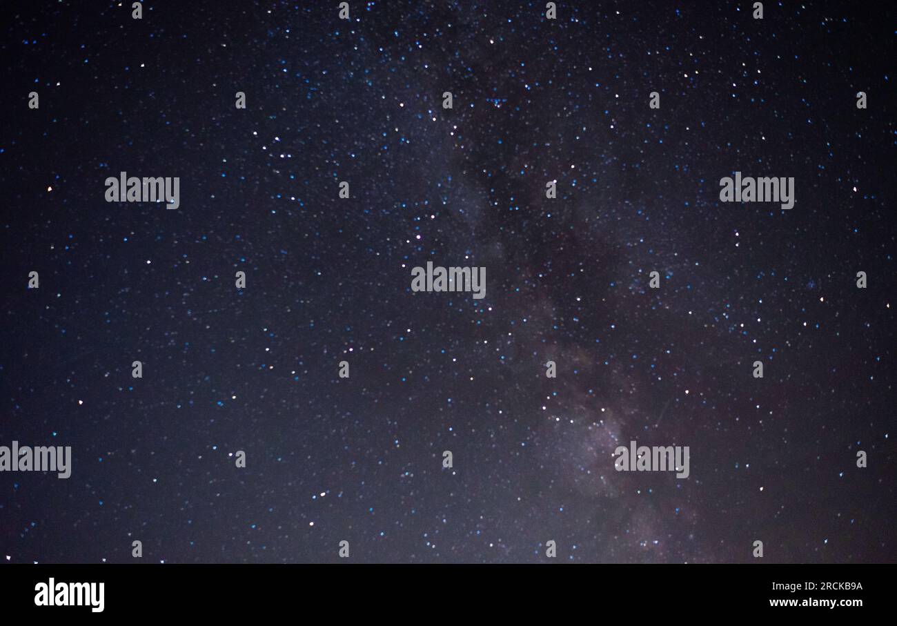 fond de ciel de cosmos de nuit étoilée Banque D'Images
