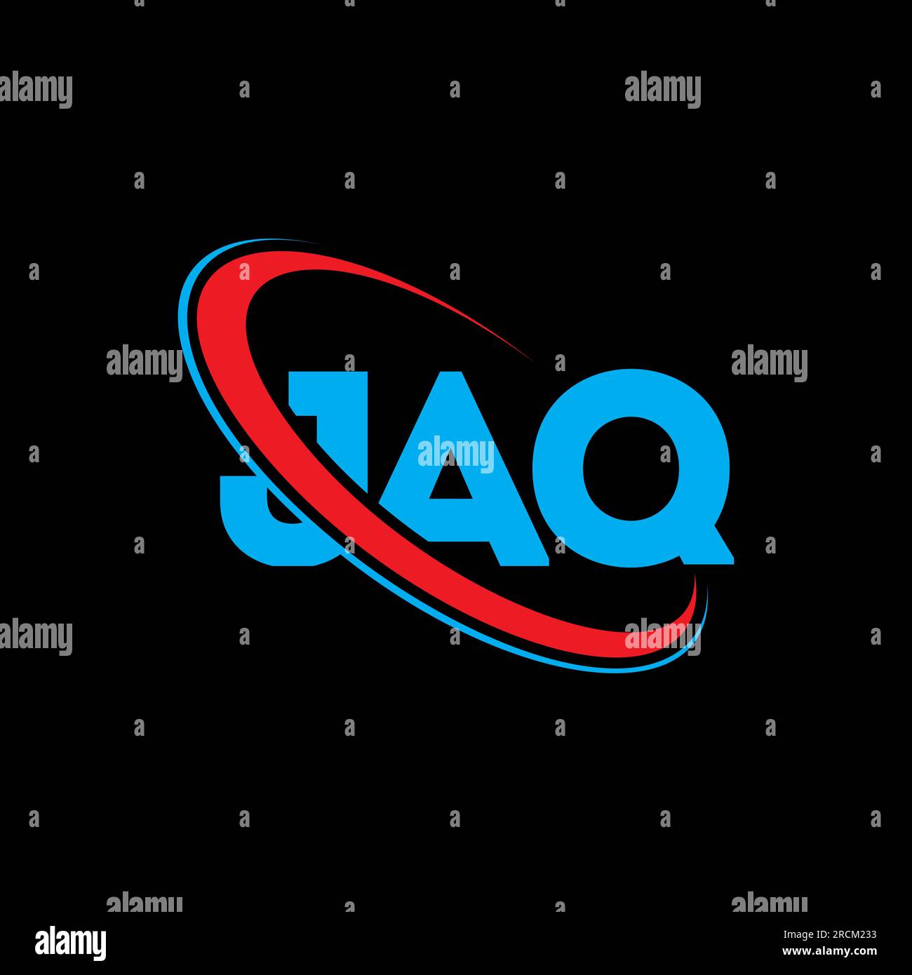 Logo JAQ. JAC lettre. Logo de la lettre JAC. Initiales JAC logo lié ...