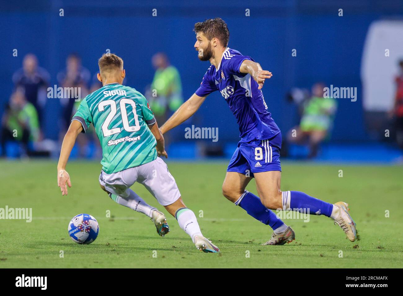 Supercup football match: Dinamo Zagreb vs. Hajduk Split-Xinhua