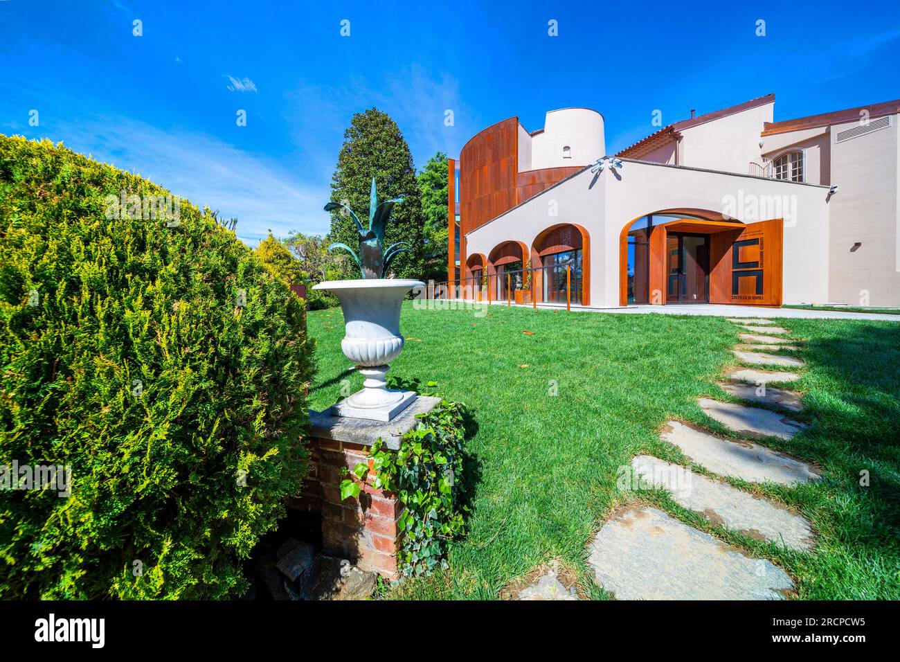 Collection Cerruti, Villa Cerruti, Chambre Rose, Rivoli, Piémont, Italie Banque D'Images