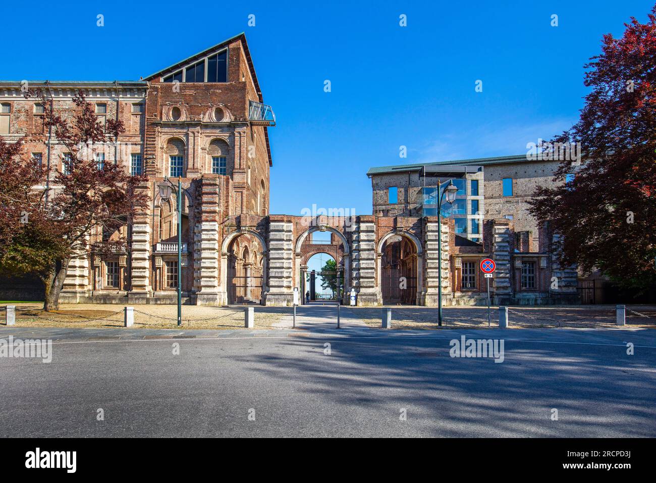 Castello di Rivoli,Rivoli,Piemonte, Italie Banque D'Images
