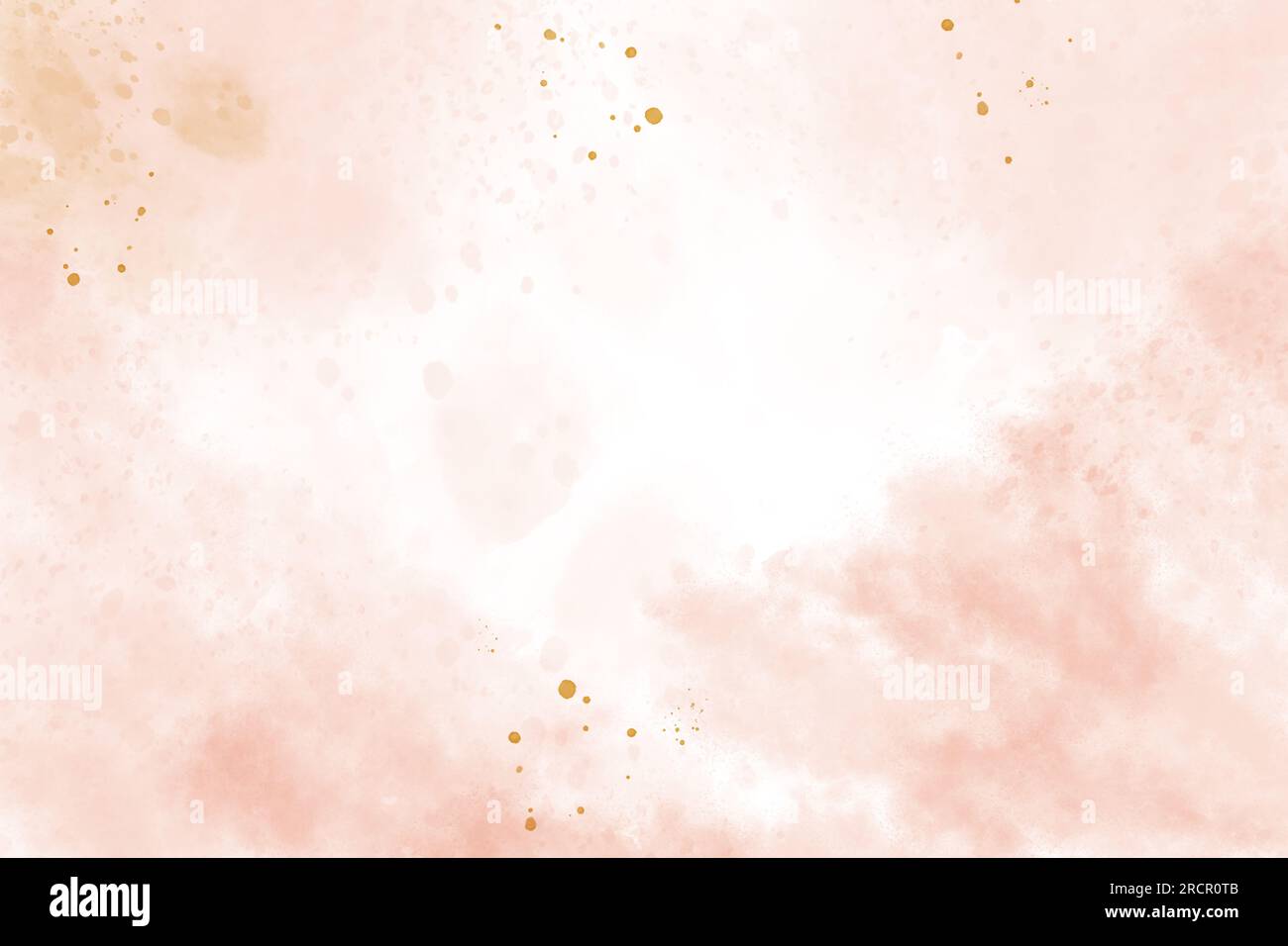 peinture aquarelle de fond rose Banque D'Images