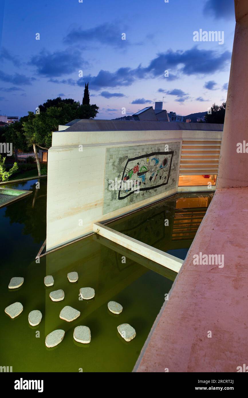 Fondation Pilar et Joan Miro , Palma de Majorque, Îles Baléares, Espagne Banque D'Images