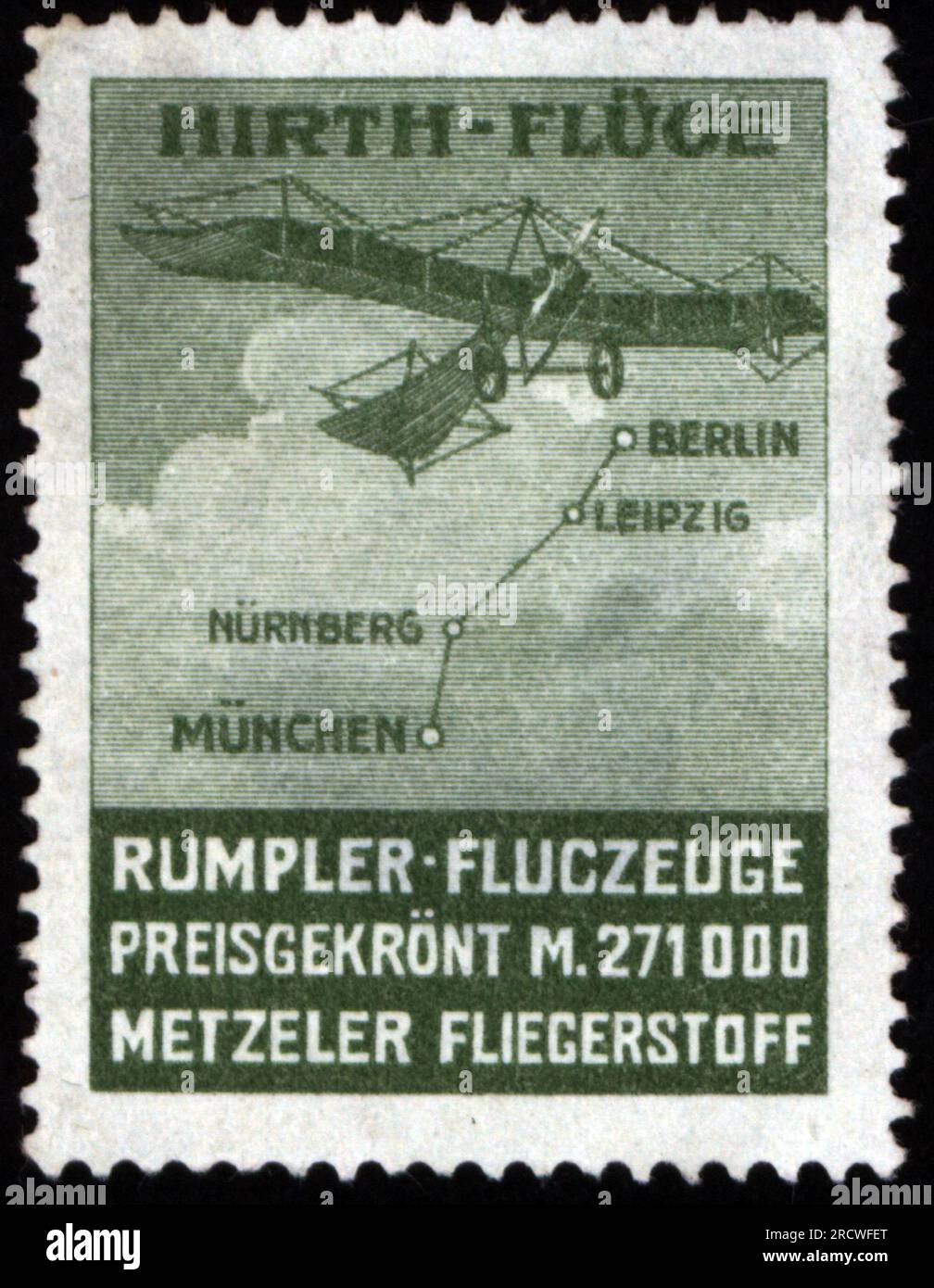 ImagesDéfense - Pau, école d'aviation. Avion allemand Rumpler, moteur
