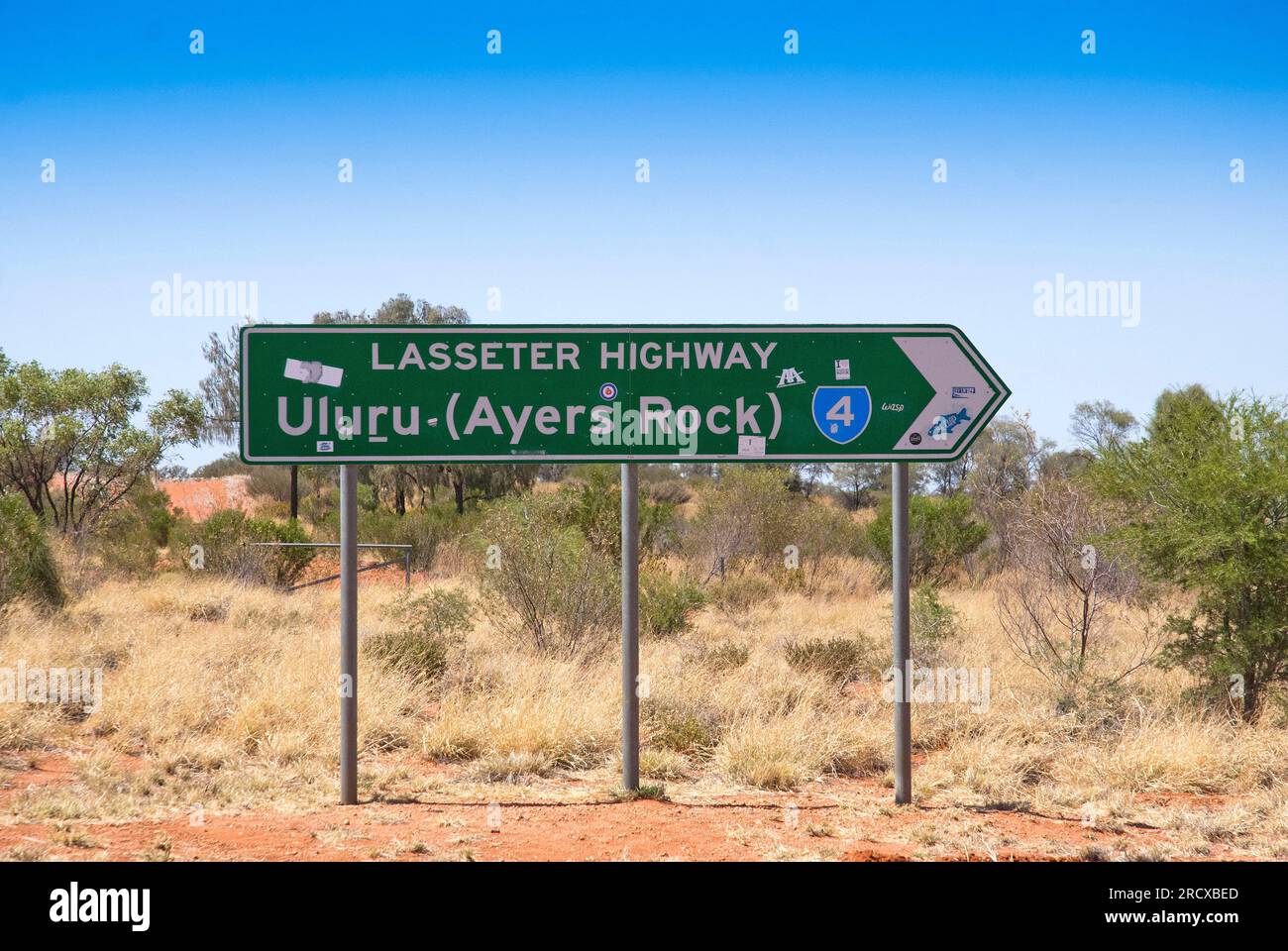 Uluru, Ayers Rock, Territoires du Nord, Australie. Banque D'Images