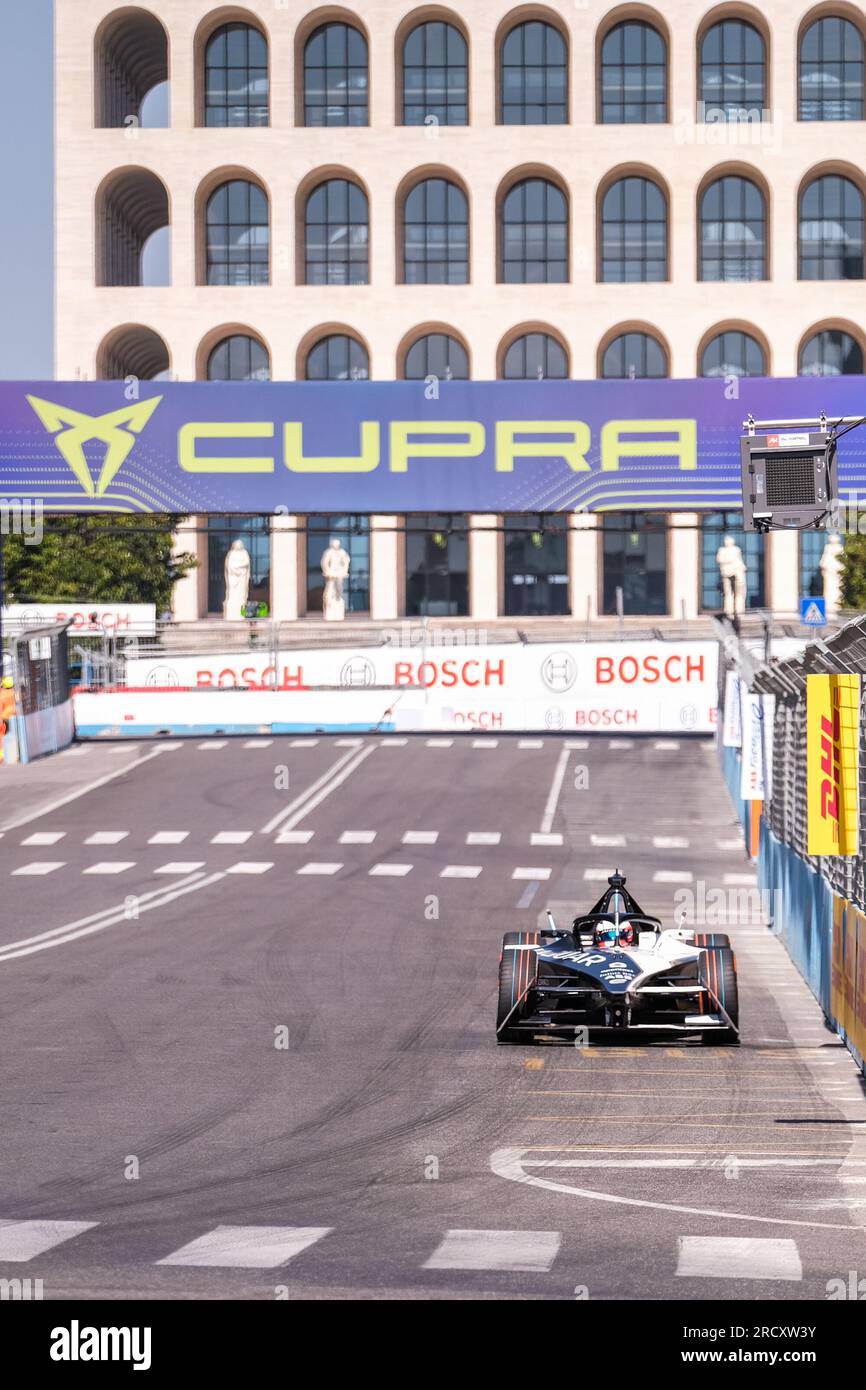 Mitch Evans d'Australie et Jaguar TCS Racing lors de la ronde de qualification 13 du ABB Formula E-Prix Hankook Rome 2023. Banque D'Images