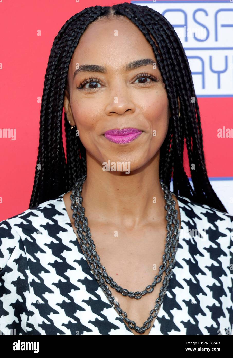 Pasadena, ca. 16 juillet 2023. Jazmyn Simon à la production Pasadena PlayhouseÕs soirée d'ouverture de Stew au Pasadena Playhouse à Pasadena, Californie, le 16 juillet 2023. Crédit : Faye Sadou/Media Punch/Alamy Live News Banque D'Images