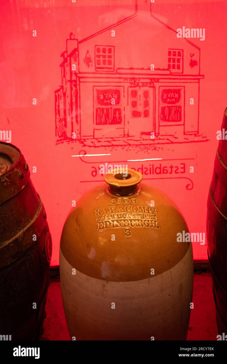 Kays Bar, Jamaica Street, Edinburgh New Town, Écosse, Royaume-Uni Banque D'Images