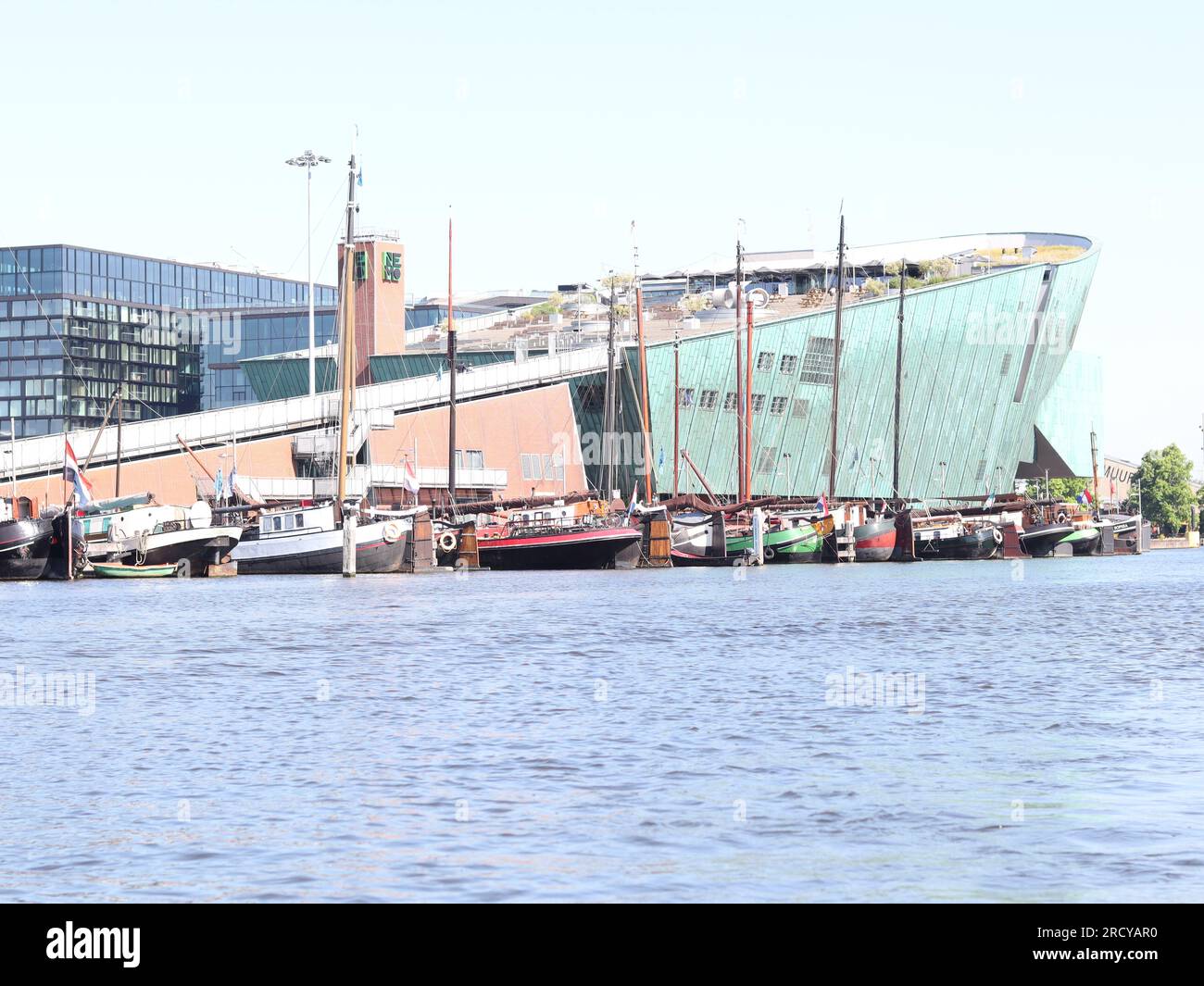 Musée des sciences NEMO à Amsterdam, pays-Bas Banque D'Images