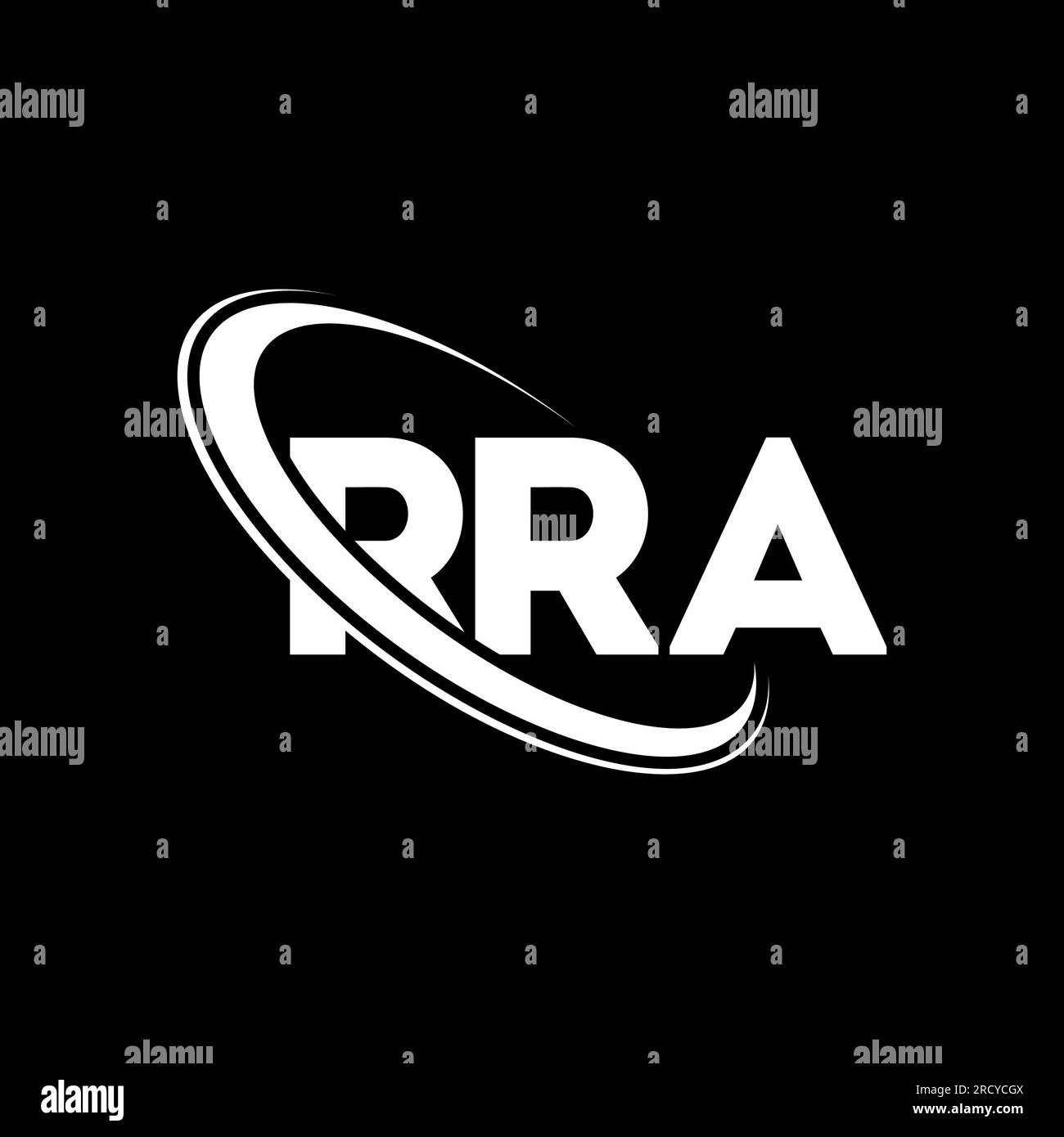 Logo RRA. Lettre RRA. Logo de la lettre RRA. Initiales logo RRA lié à ...