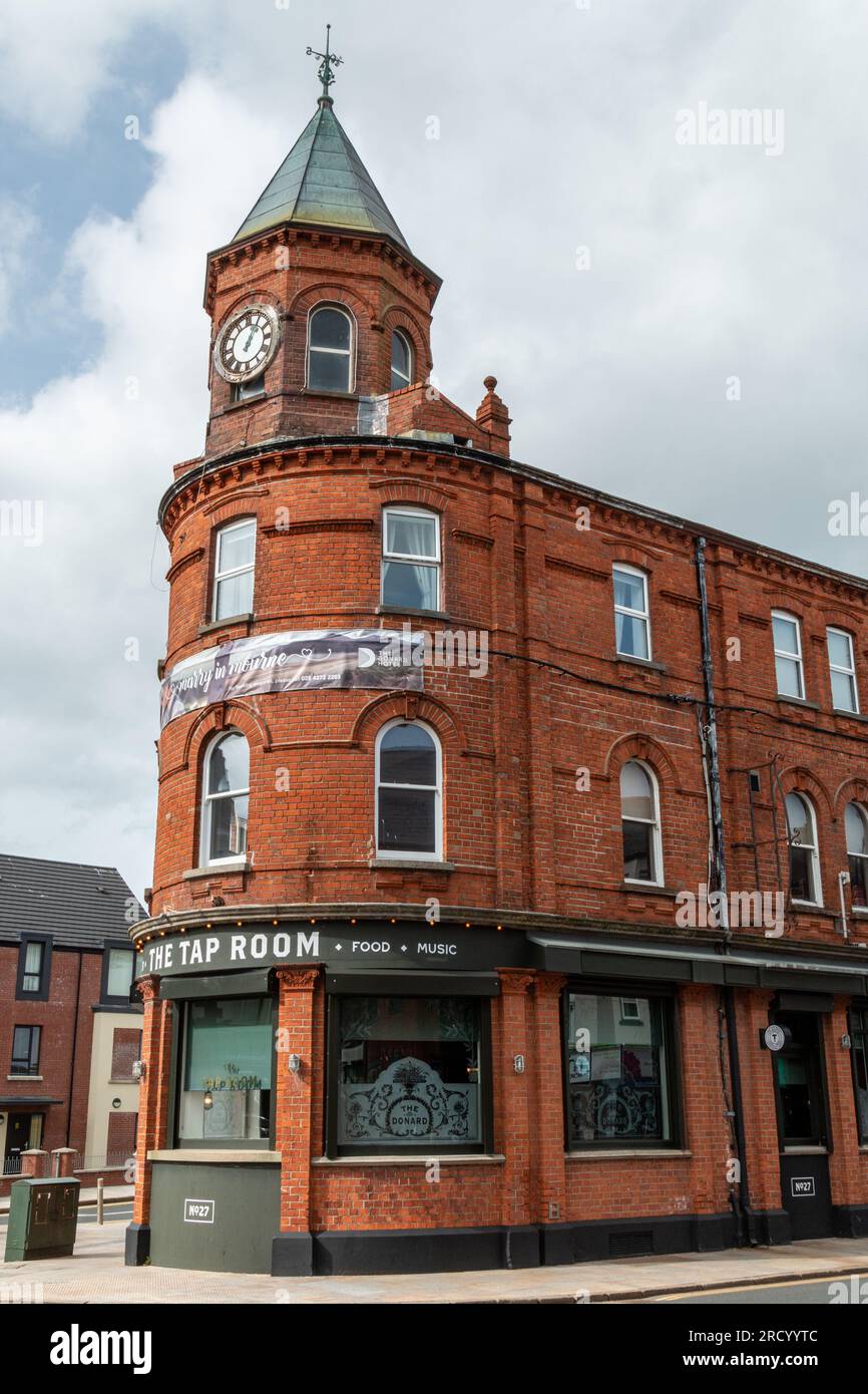 Une vue extérieure du pub Tap Room à Newcastle, Co. Down, Irlande du Nord, Royaume-Uni Banque D'Images