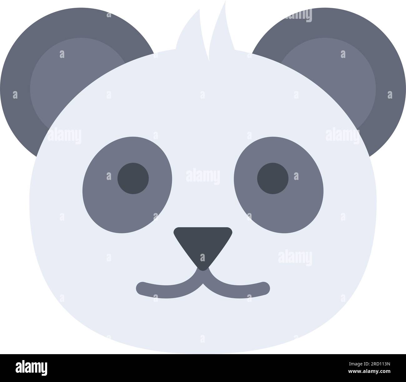 Image d'icône Panda. Illustration de Vecteur Image d'icône Panda. Illustration de Vecteur