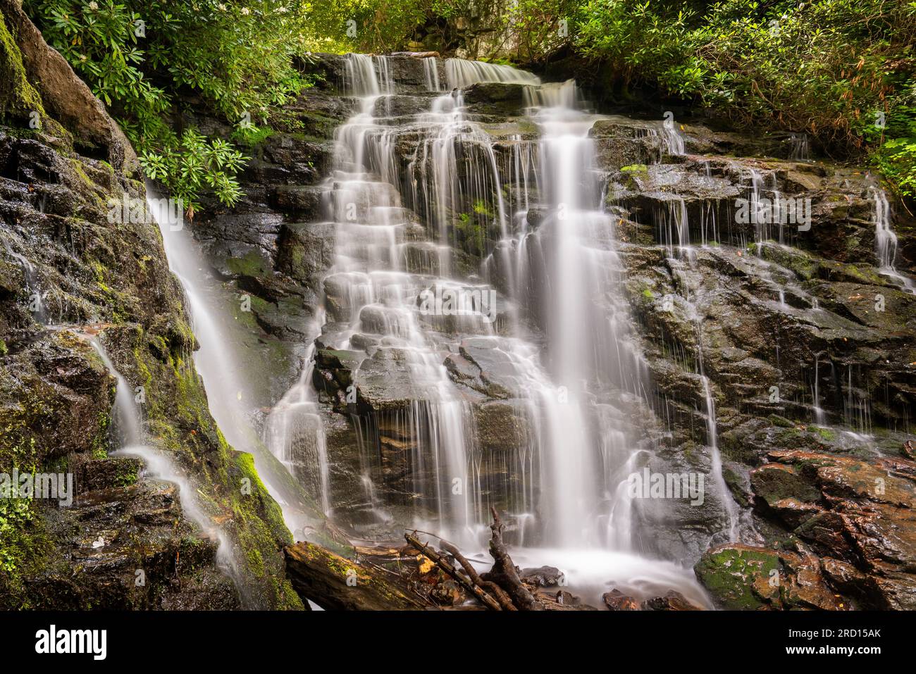 SOCO tombe près de Maggie Valley, Caroline du Nord Banque D'Images