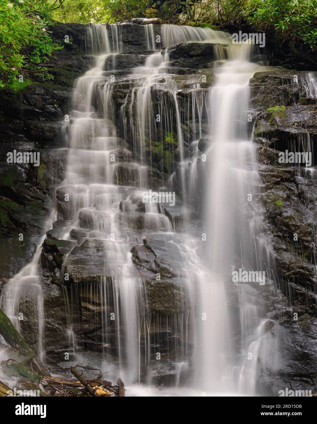 SOCO tombe près de Maggie Valley, Caroline du Nord Banque D'Images