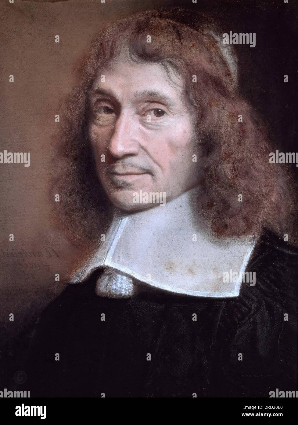 Robert Nanteuil -- Portrait de Jean Dorieu 1660, 33х25 Banque D'Images