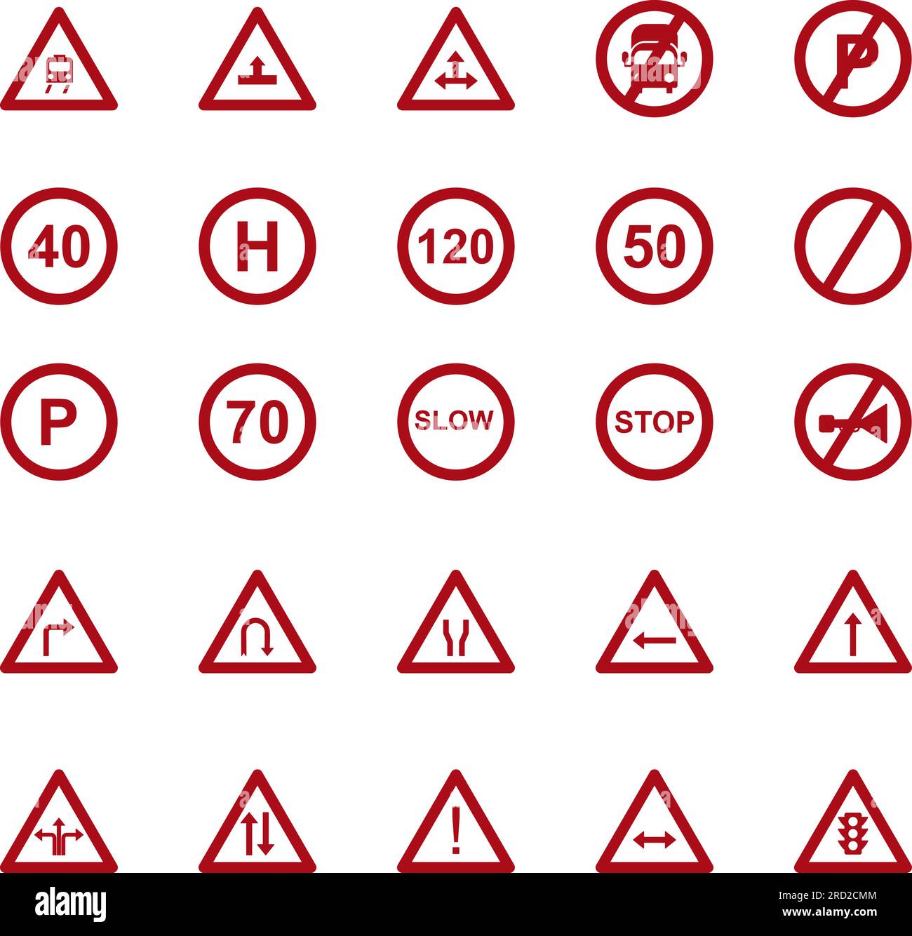 SIGNALISATION ROUTIÈRE CONCEPTION DE VECTEUR DE SIGNE DE SÉCURITÉ Illustration de Vecteur