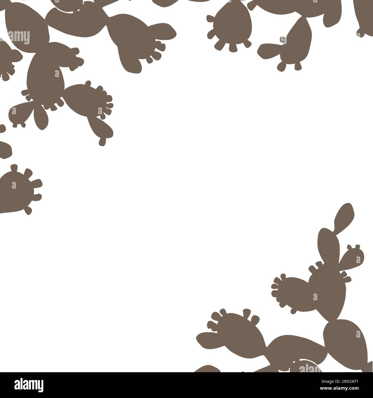 Cadre de silhouette d'ombre de poire de Barbarie. Fond de cactus Wildflower, illustration vectorielle, concept d'été Illustration de Vecteur Cadre de silhouette d'ombre de poire de Barbarie. Fond de cactus Wildflower, illustration vectorielle, concept d'été Illustration de Vecteur
