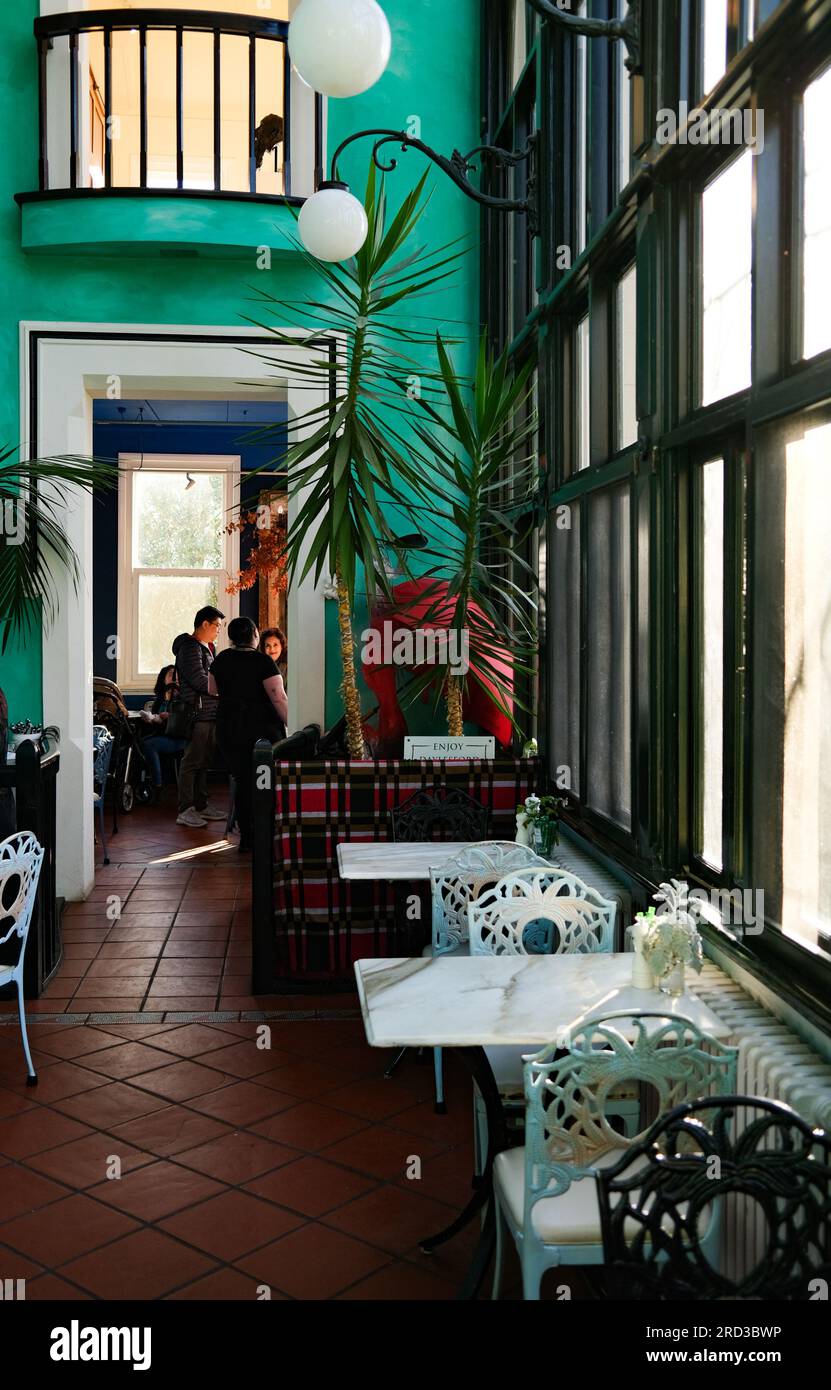 The Convent Cafe and Gallery à Daylesford, Victoria Australie Banque D'Images