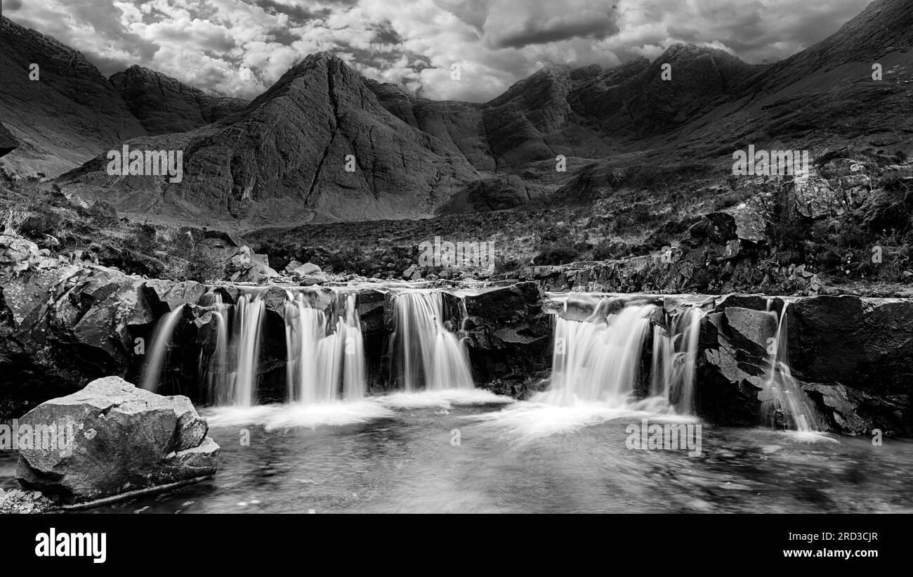 La Fée des piscines, île de Skye Banque D'Images